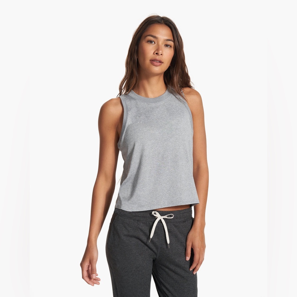 Vuori Gray Sleeveless Top